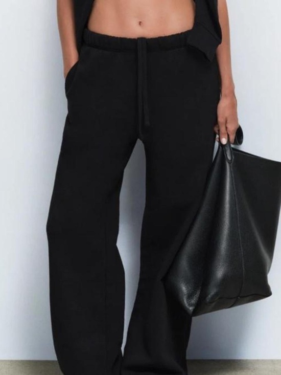 MATE the Label Pants - Mate the label organic fleece straight leg sweatpant black medium